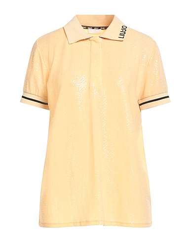 LIU •JO Polo shirts 90% Polyamide, 5% Polyester, 5% Elastane, Cotton