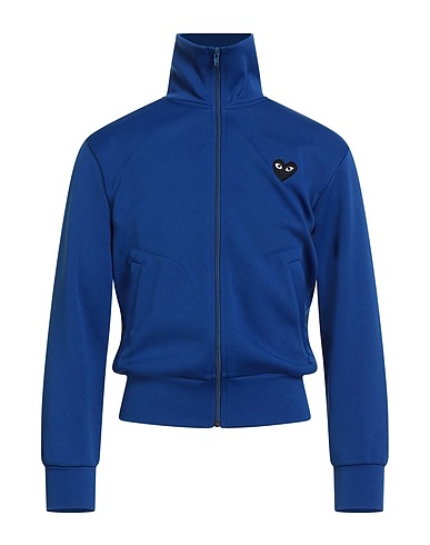 COMME des GARÇONS PLAY Sweatshirt Blue 100% Polyester