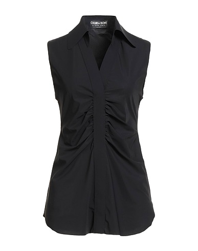 CHIARA BONI LA PETITE ROBE Топ без рукавов Чёрный 75% Полиамид, 25% Эластан
