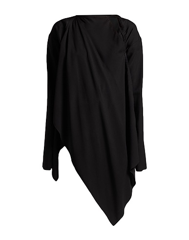 ANN DEMEULEMEESTER Top Black 100% Viscose