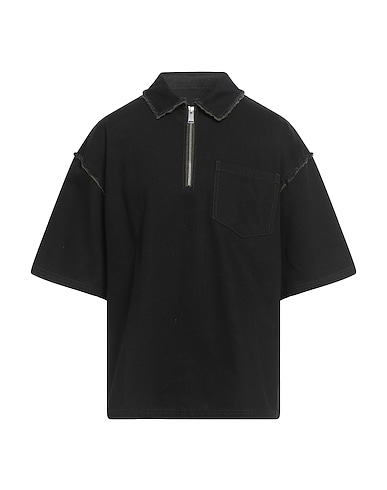 HERON PRESTON Polo shirt Black 100% Cotton