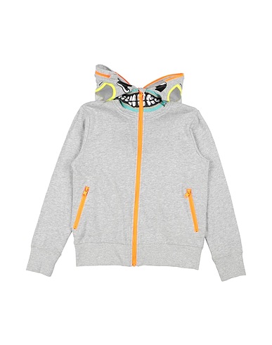STELLA McCARTNEY KIDS Sweatshirt Light grey 100% Cotton, Elastane