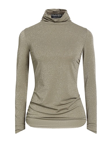 CHIARA BONI LA PETITE ROBE Top Sage green 42% Polyamide, 40% Viscose, 10% Elastane, 8% Polyester