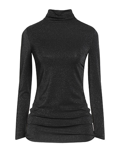 CHIARA BONI LA PETITE ROBE Top Charcoal 42% Polyamide, 40% Viscose, 10% Elastane, 8% Polyester