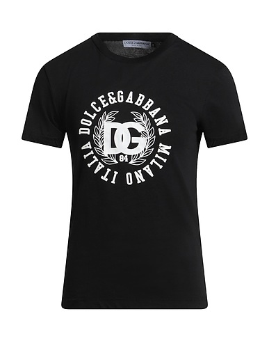 DOLCE&GABBANA T-shirt NERO 100% Cotton