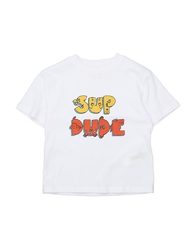 STELLA McCARTNEY KIDS T-shirt Bianco 100% Cotone