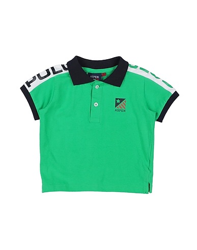 ASPEN POLO CLUB T-shirt Green 95% Cotton, 5% Elastane