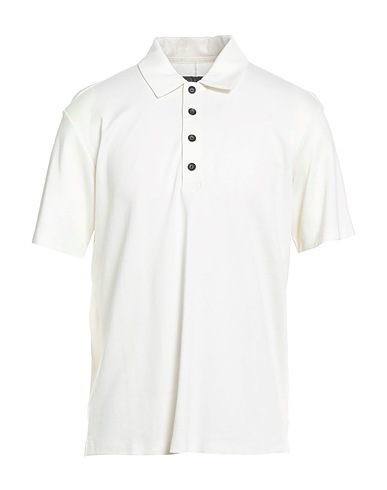 RAG & BONE Polo shirt Ivory 55% Cotton, 45% Tencel™