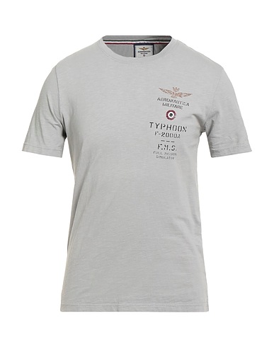 AERONAUTICA MILITARE Ｔシャツ グレー コットン 100%