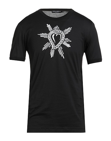 DOLCE&GABBANA T-shirt Black 100% Cotton