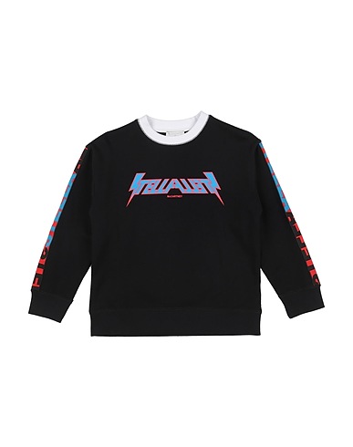 STELLA McCARTNEY KIDS Sweatshirt Black 80% Cotton, 20% Polyester, Elastane