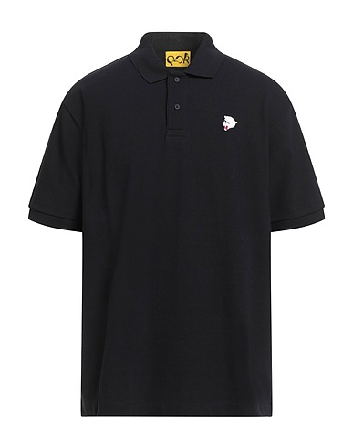 OOR STUDIO Polo Nero 100% Cotone
