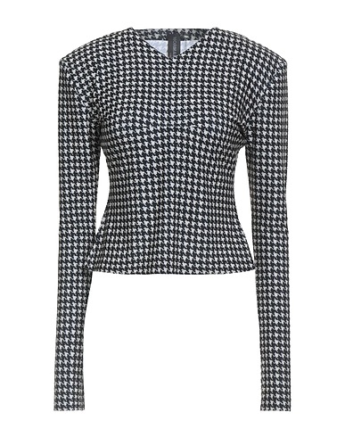 NORMA KAMALI Basic T-Shirt Black 95% Polyester, 5% Elastane