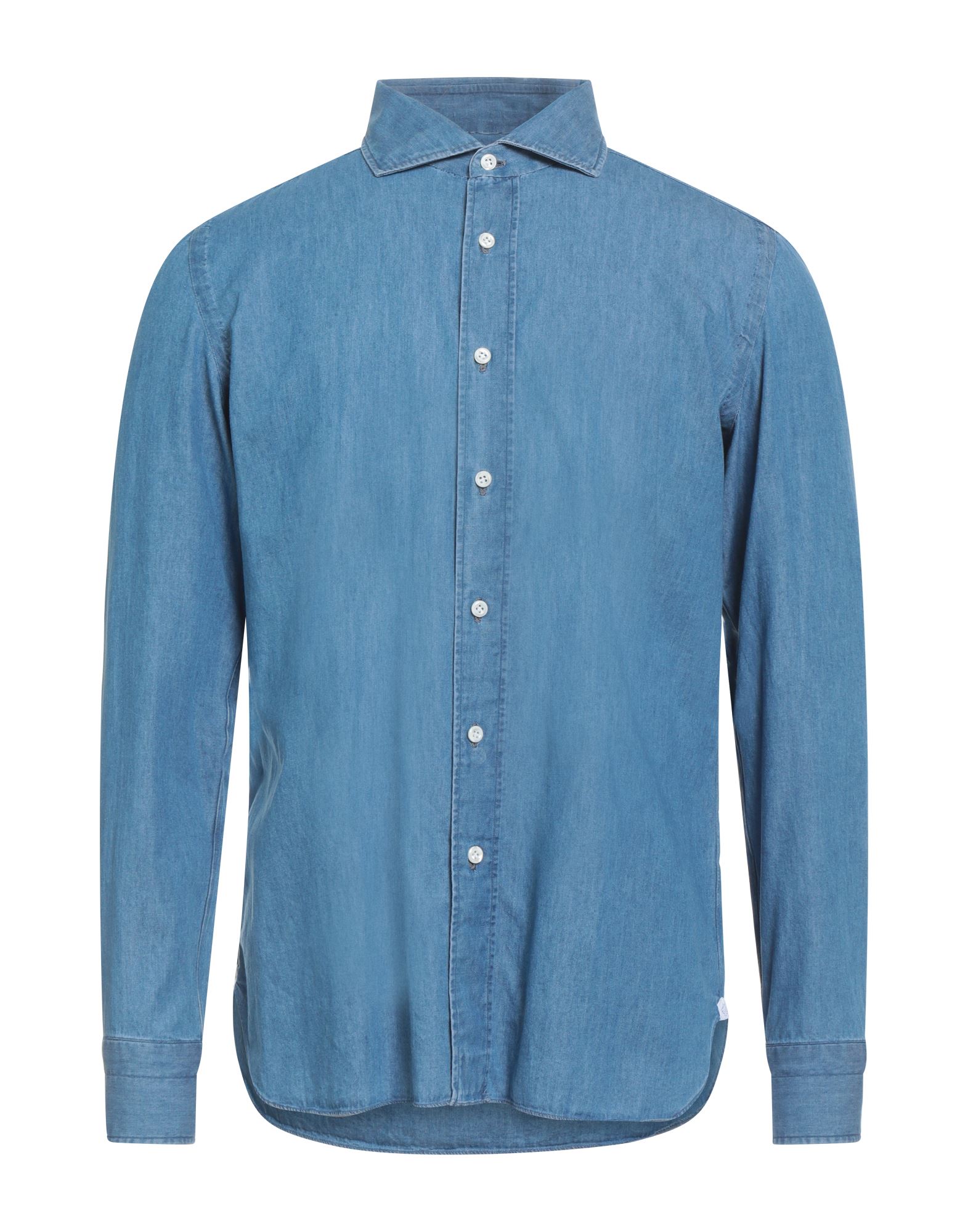 LUIGI BORRELLI NAPOLI - Denim shirts
