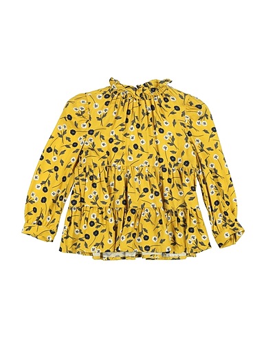 IL GUFO Top Mustard 100% Viscose