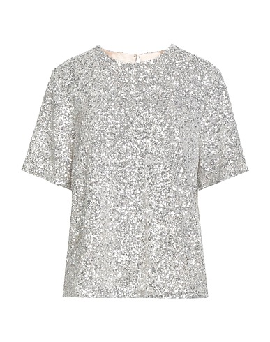 RAG & BONE Top Silver 95% Polyester, 5% Elastane