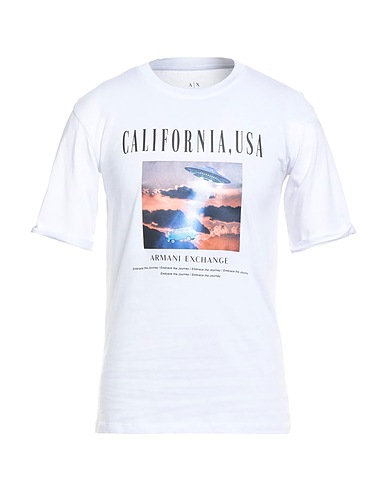 ARMANI EXCHANGE T-shirt White 100% Cotton