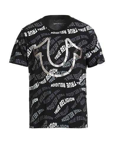 TRUE RELIGION T-shirt Black 100% Cotton
