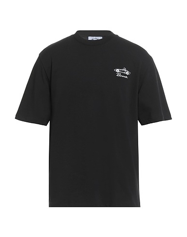 RIOCAM T-shirt Nero 100% Cotone