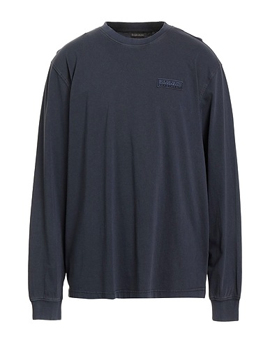NAPAPIJRI T-shirt Navy blue 100% Cotton