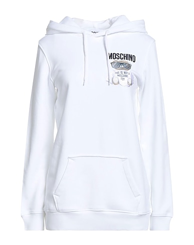 MOSCHINO Hooded sweatshirt COUTURE White 100% Cotton