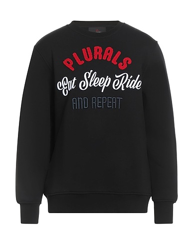 PEUTEREY.PLURALS Sweatshirt Black 65% Cotton, 35% Polyester