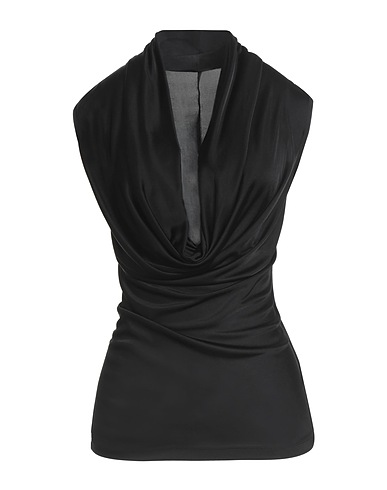 HELMUT LANG Top Black 100% Viscose