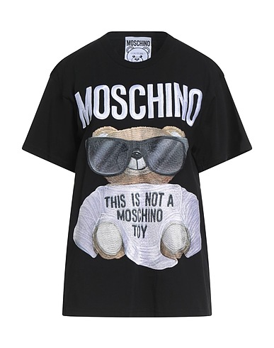 MOSCHINO T-shirt Black 100% Cotton