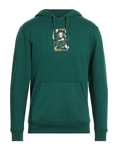 VANS Hooded track jacket  X ONE PIECE Green 60% Cotton, 40% Polyester