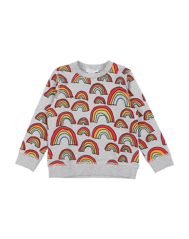 STELLA McCARTNEY KIDS Sweatshirt Light grey 95% Cotton, 5% Elastane