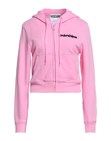 MOSCHINO Felpa COUTURE Rosa 100% Cotone