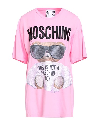 MOSCHINO T-shirt COUTURE Pink 100% Cotton