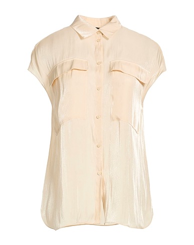 ARMANI EXCHANGE Camicie e bluse tinta unita PANNA 100% Poliestere