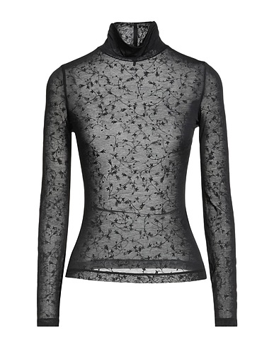 RAG & BONE T-shirt Black 83% Polyester, 17% Cotton