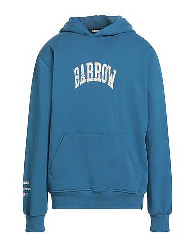 BARROW Hooded sweatshirt Slate blue 100% Cotton