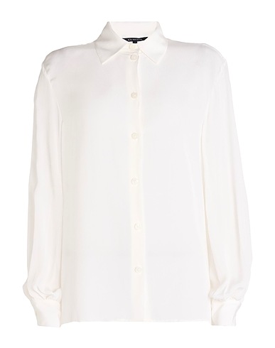 ARMANI EXCHANGE Solid color shirts & blouses Off white 100% Viscose