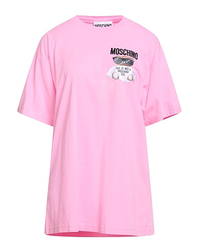 MOSCHINO T-shirt COUTURE Pink 100% Cotton