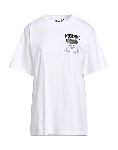 MOSCHINO T-shirt COUTURE White 100% Cotton
