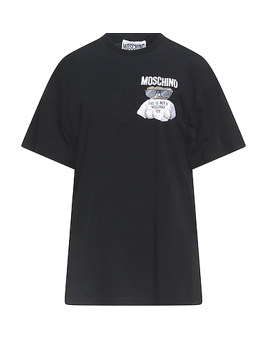 MOSCHINO T-shirt COUTURE Black 100% Cotton
