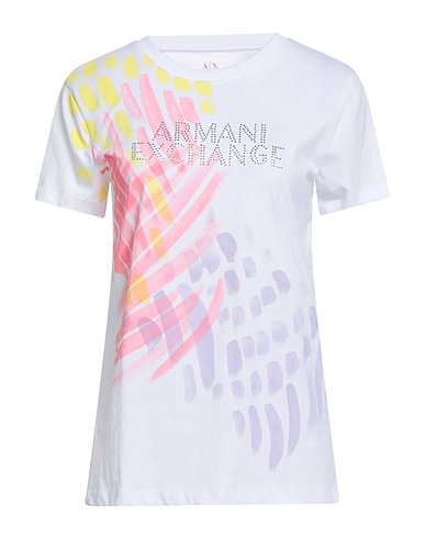 ARMANI EXCHANGE T-shirt White 100% Cotton