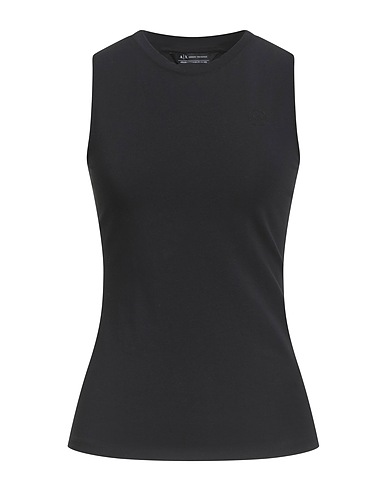 ARMANI EXCHANGE Canotta Nero 93% Cotone, 7% Elastan