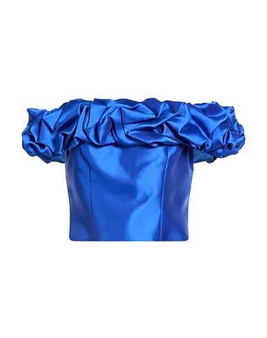 CAMILLA  Milano Schulterfreies Top Königsblau 100% Polyester