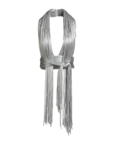 AREA Top Silver 93% Cotton, 7% Elastane, PVC - Polyvinyl chloride, Aluminum