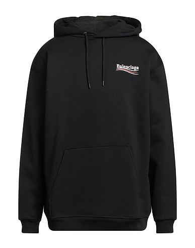 BALENCIAGA Hooded track jacket  WARDROBE UNIFIT Black 100% Cotton