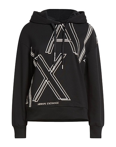 ARMANI EXCHANGE Felpa Nero 73% Cotone, 27% Poliestere