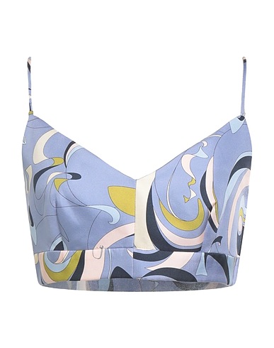 PUCCI Top Lilla 100% Seta