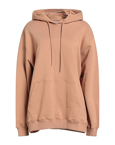 MSGM Hooded sweatshirt Camel 100% Cotton