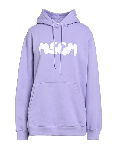 MSGM Hooded track jacket 100% Cotton