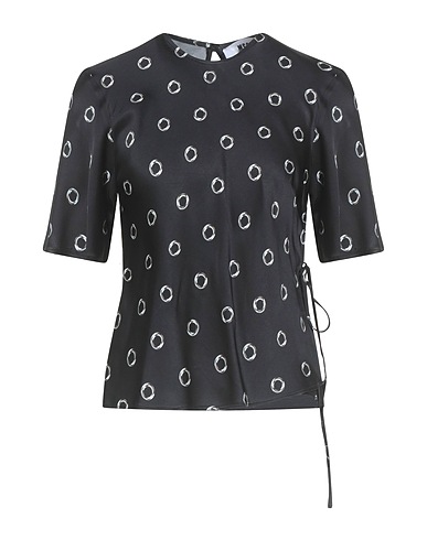 MSGM Top Black 100% Viscose