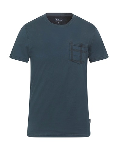 BARBOUR T-Shirt Nachtblau 100% Baumwolle